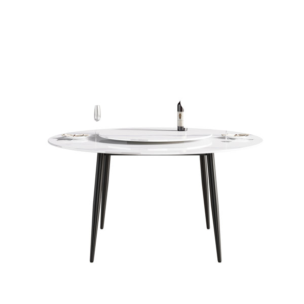 Everly Quinn Qwanda Dining Table,round kitchen table,dining tables